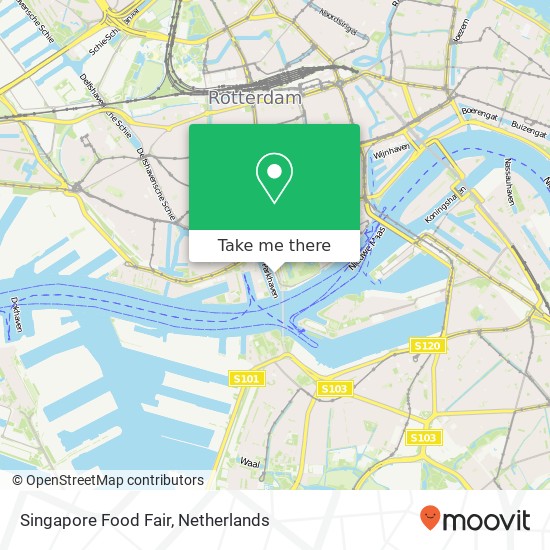 Singapore Food Fair kaart