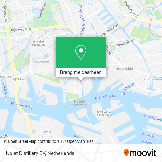 Nolet Distillery BV kaart