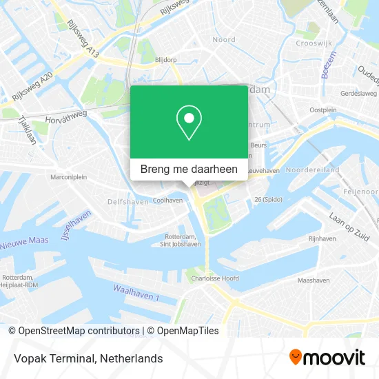 Vopak Terminal kaart