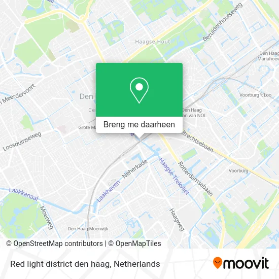 Red light district den haag kaart
