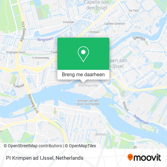 PI Krimpen ad IJssel kaart