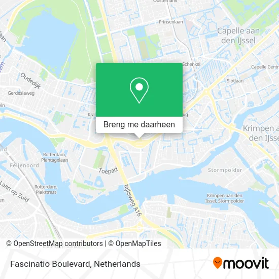 Fascinatio Boulevard kaart