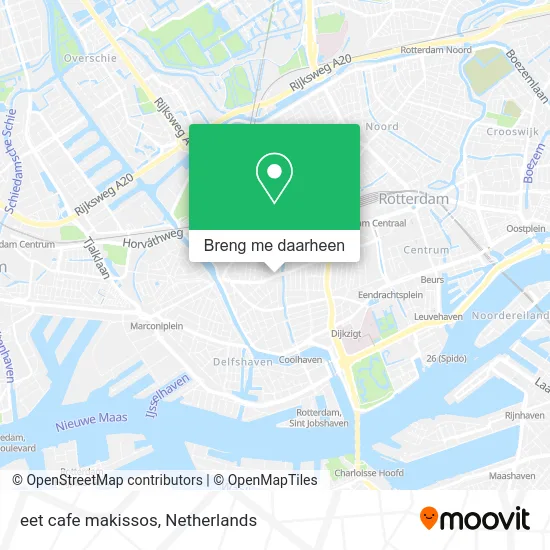 eet cafe makissos kaart