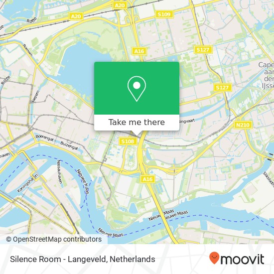Silence Room - Langeveld kaart