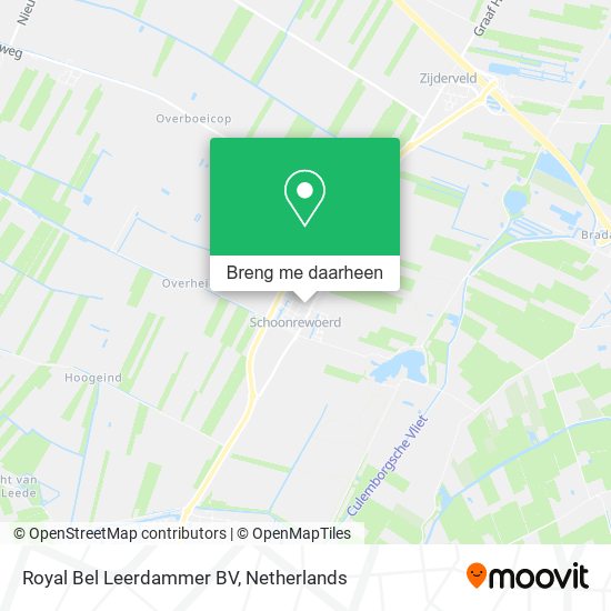 Royal Bel Leerdammer BV kaart