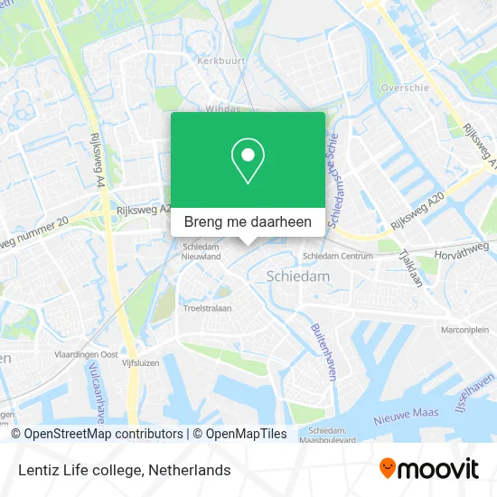 Lentiz Life college kaart