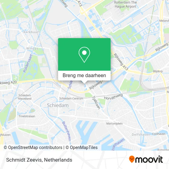 Schmidt Zeevis kaart