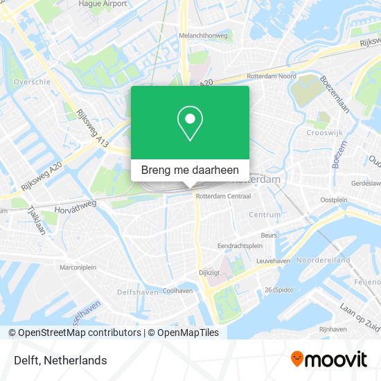 Delft kaart