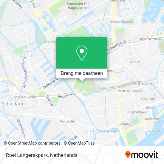 Roel Langerakpark kaart