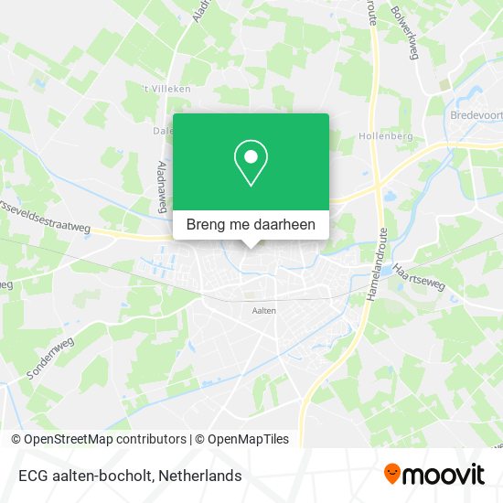 ECG aalten-bocholt kaart