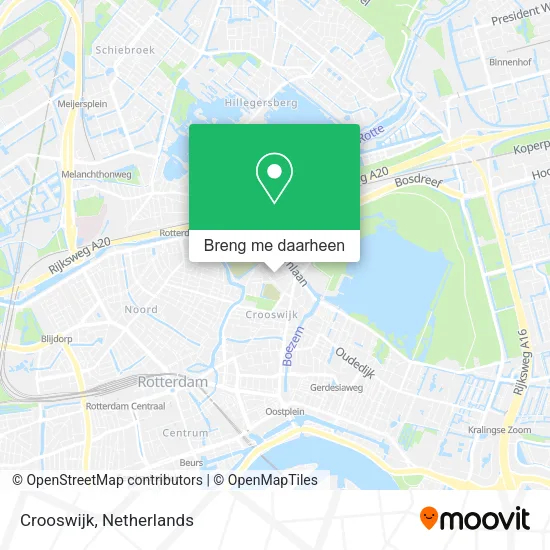 Crooswijk kaart