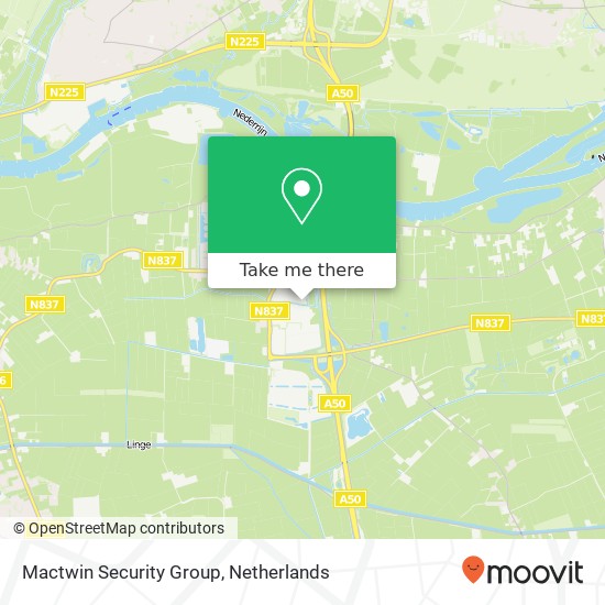 Mactwin Security Group kaart