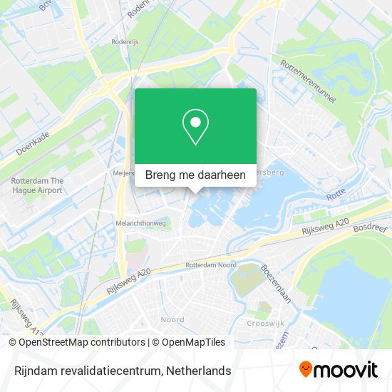 Rijndam revalidatiecentrum kaart