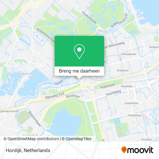 Hordijk kaart