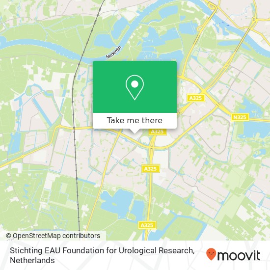 Stichting EAU Foundation for Urological Research kaart