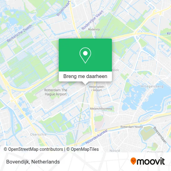 Bovendijk kaart