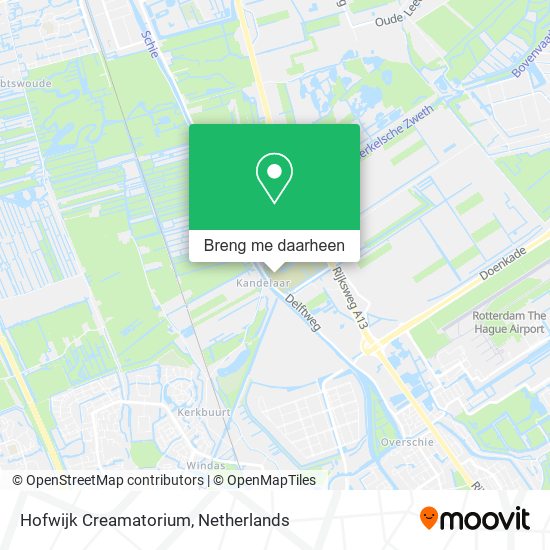 Hofwijk Creamatorium kaart