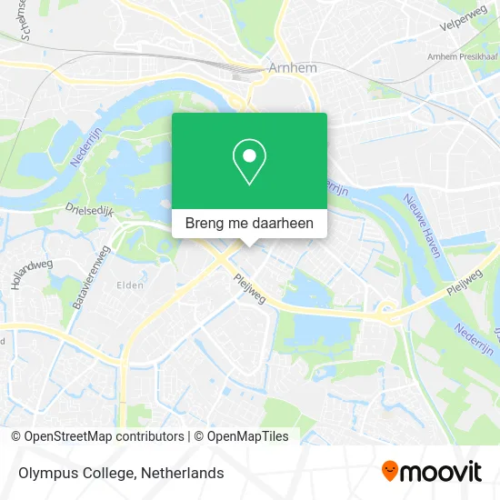 Olympus College kaart