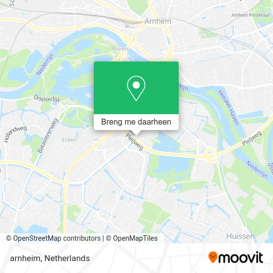arnheim kaart