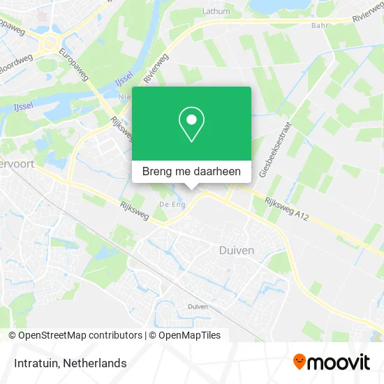 Intratuin kaart