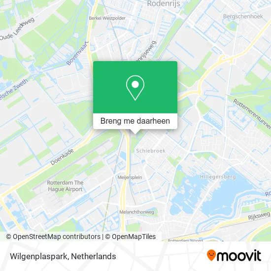 Wilgenplaspark kaart