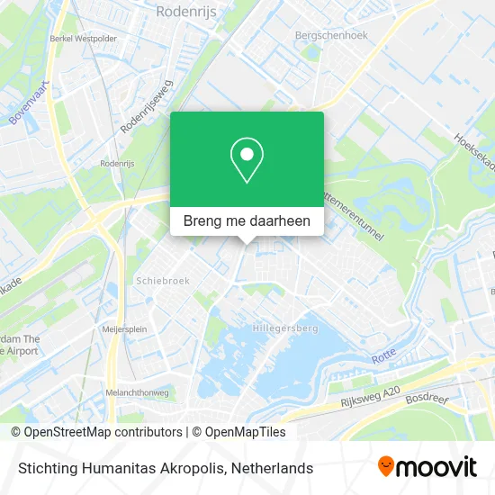 Stichting Humanitas Akropolis kaart