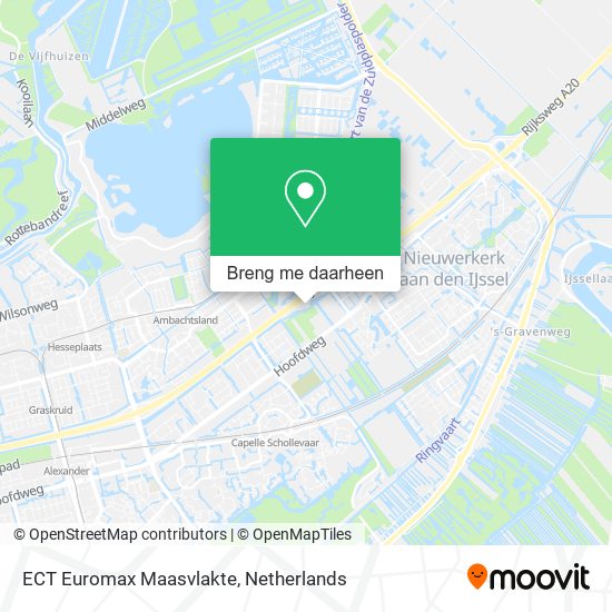 ECT Euromax Maasvlakte kaart