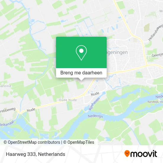 Haarweg 333 kaart