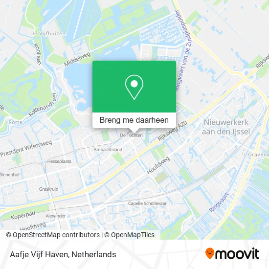 Aafje Vijf Haven kaart