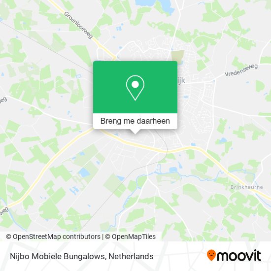 Nijbo Mobiele Bungalows kaart