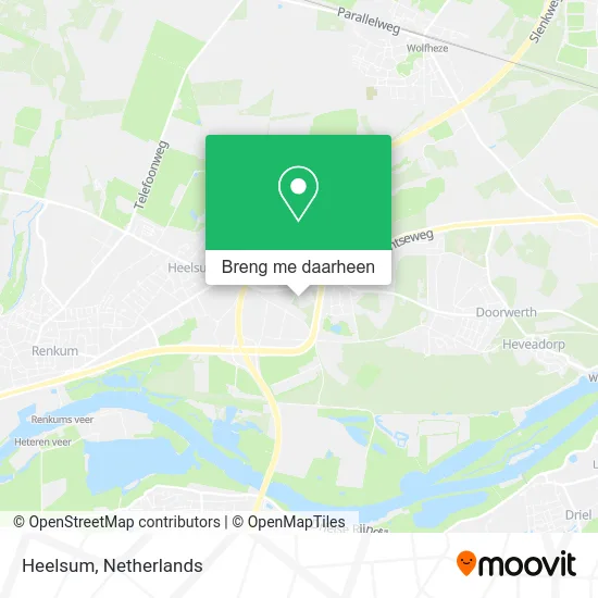 Heelsum kaart