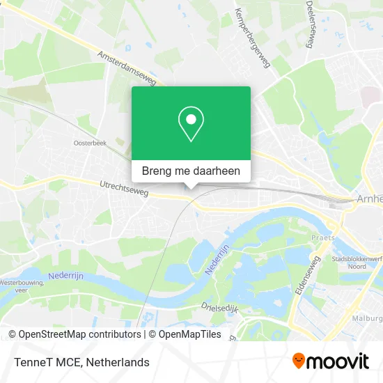 TenneT MCE kaart