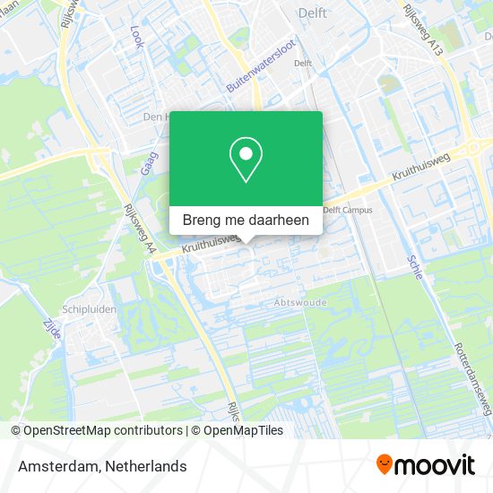 Amsterdam kaart