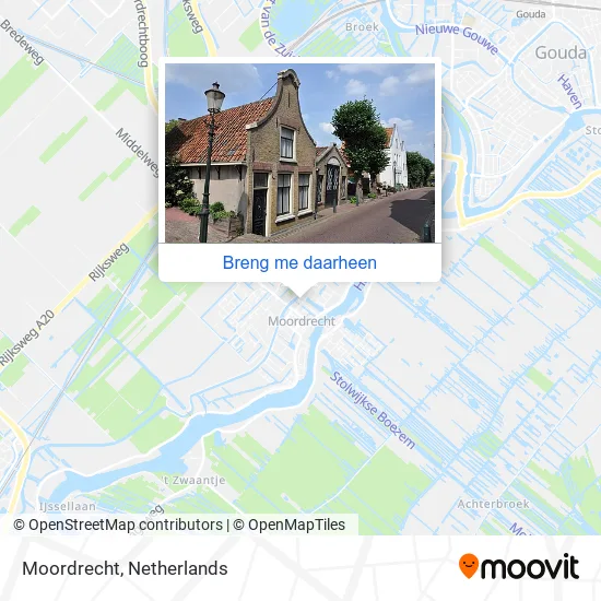 Moordrecht kaart