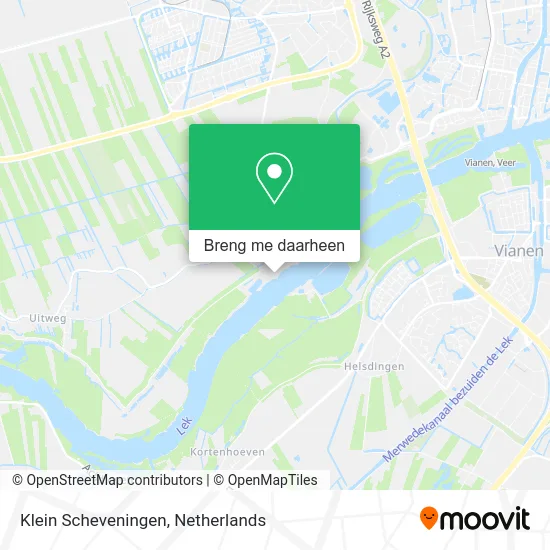 Klein Scheveningen kaart