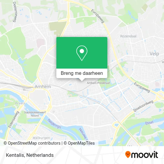 Kentalis kaart
