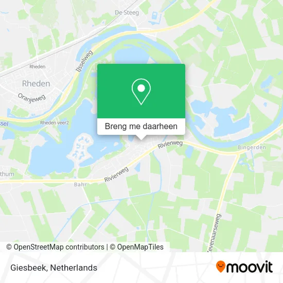 Giesbeek kaart