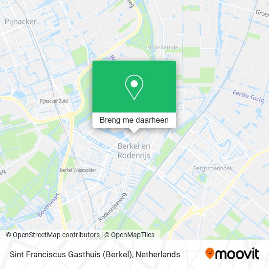Sint Franciscus Gasthuis (Berkel) kaart