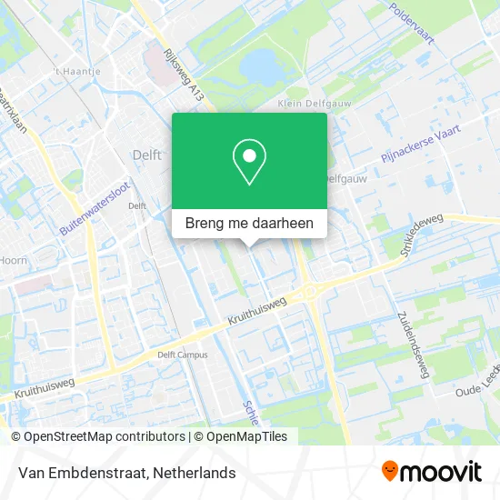 Van Embdenstraat kaart