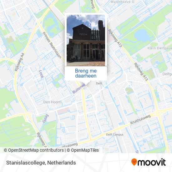 Stanislascollege kaart