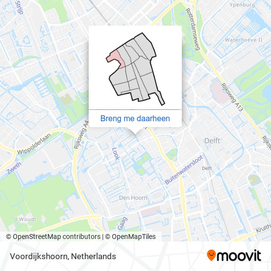 Voordijkshoorn kaart