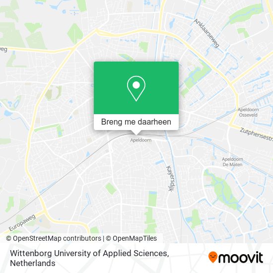 Wittenborg University of Applied Sciences kaart