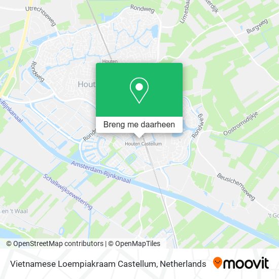 Vietnamese Loempiakraam Castellum kaart
