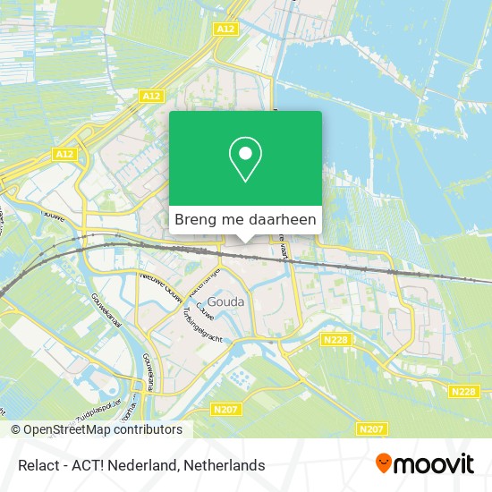 Relact - ACT! Nederland kaart