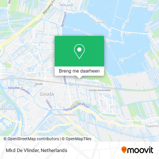 Mkd De Vlinder kaart