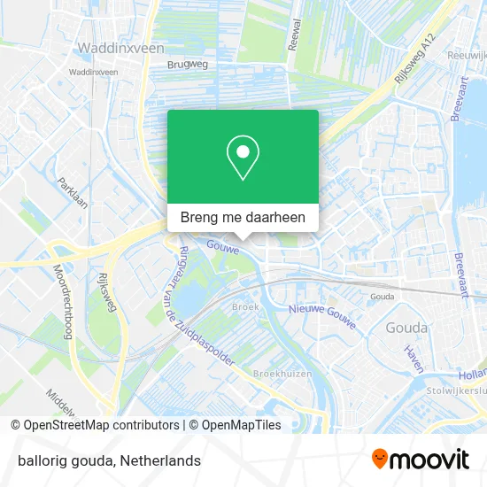 ballorig gouda kaart