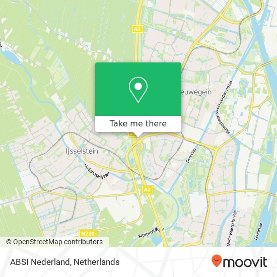 ABSI Nederland kaart