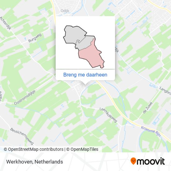 Werkhoven kaart