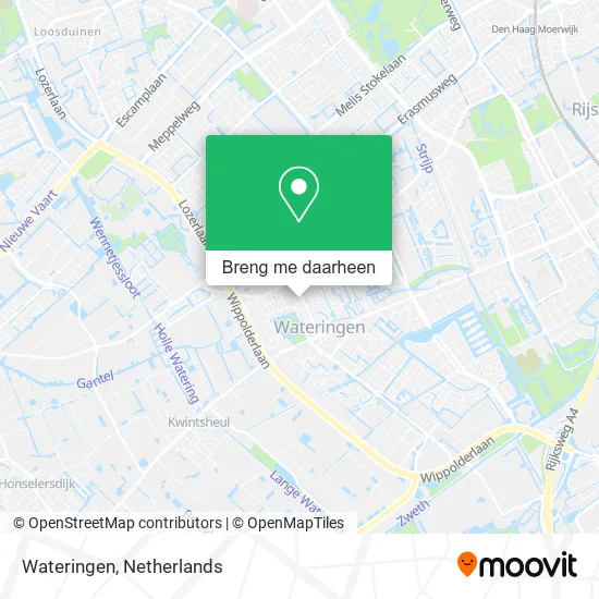 Wateringen kaart
