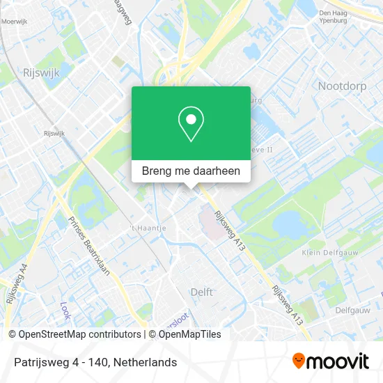 Patrijsweg 4 - 140 kaart